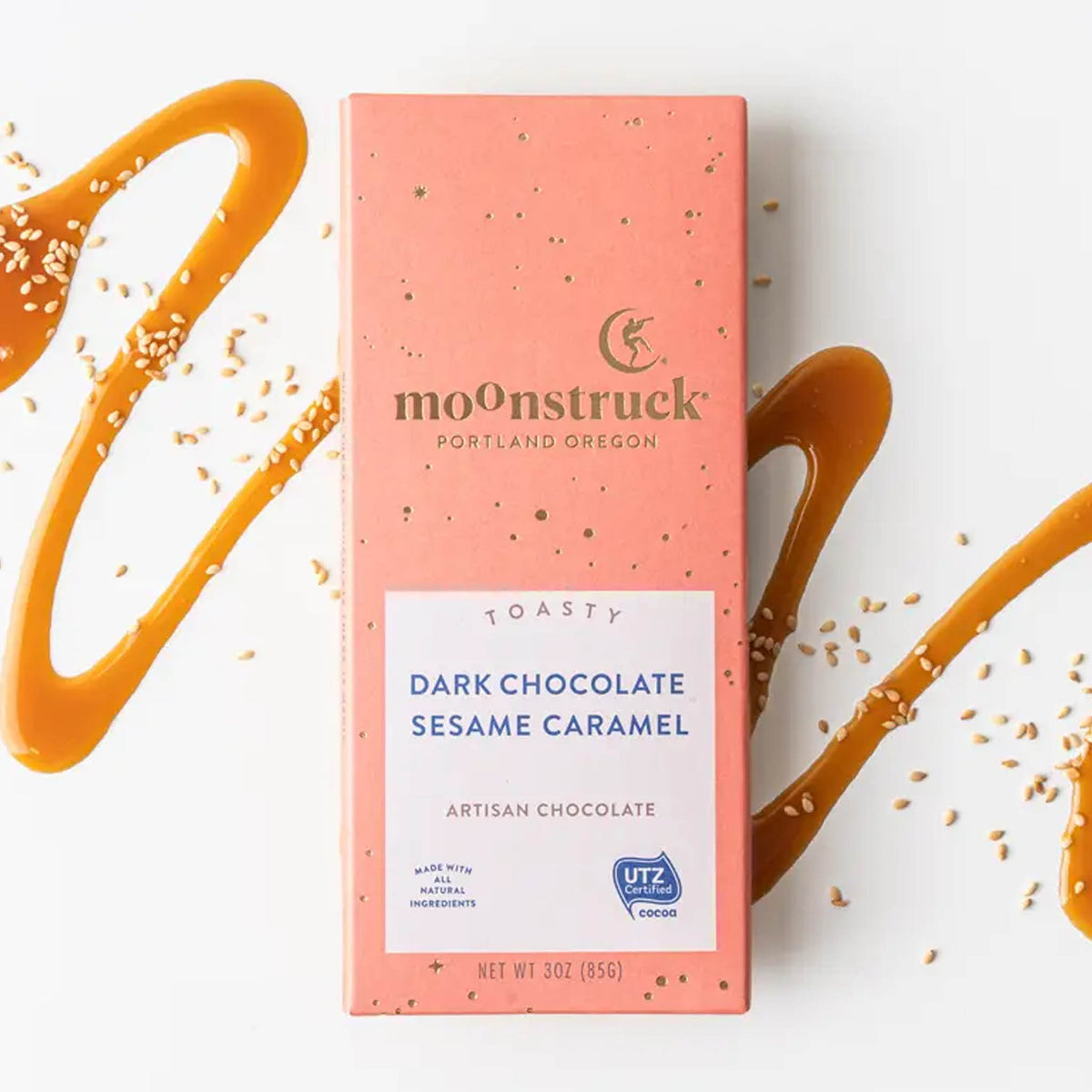 Dark Chocolate Caramel Bar – Gourmet Chocolate Gift