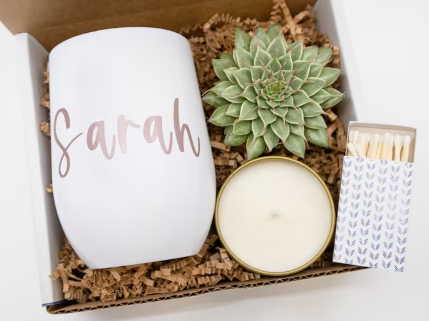 Personalized Tumbler Thank You Gift