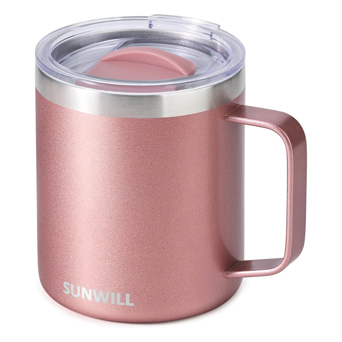 14 oz Insulated Travel Coffee Mug – Rose Gold