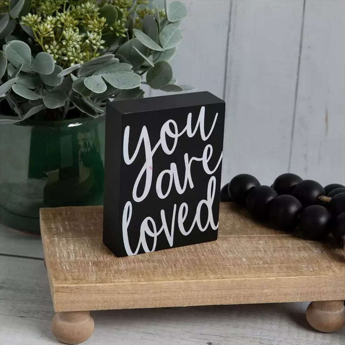 You Are Loved Wood Decor