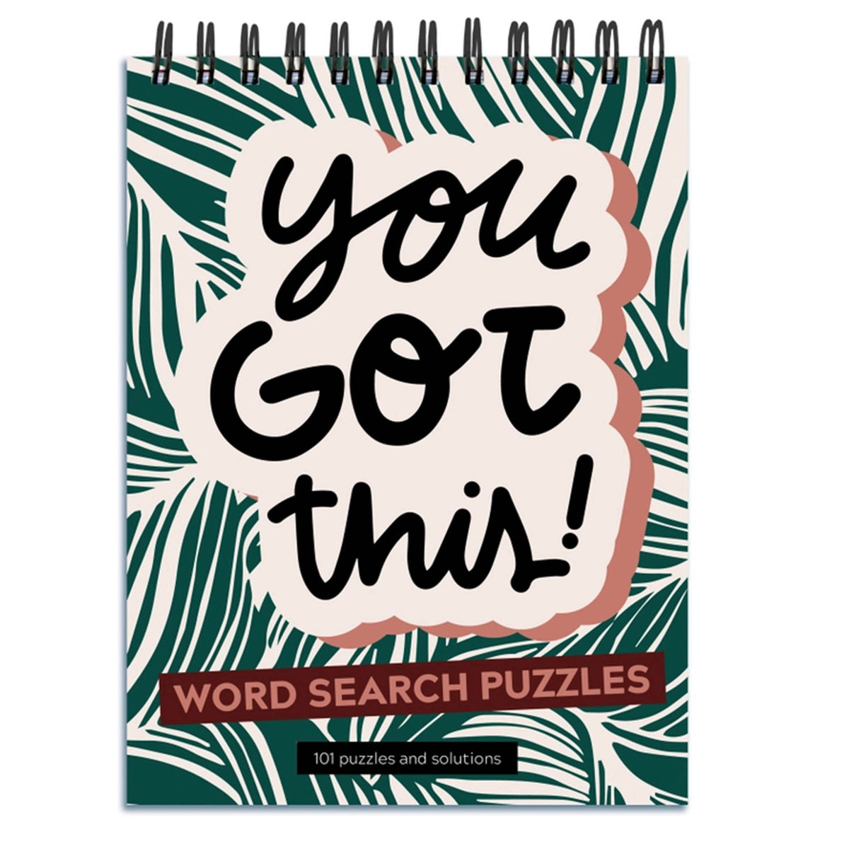 You Got This Word Search - Spiral Puzzel Pad