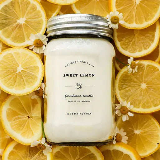 Sweet Lemon Soy Candle – 16 oz