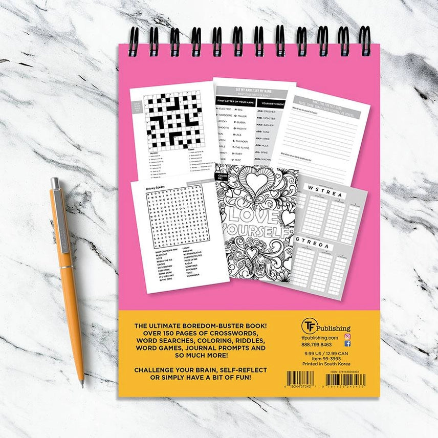 Stay Positive Puzzle & Activity Book