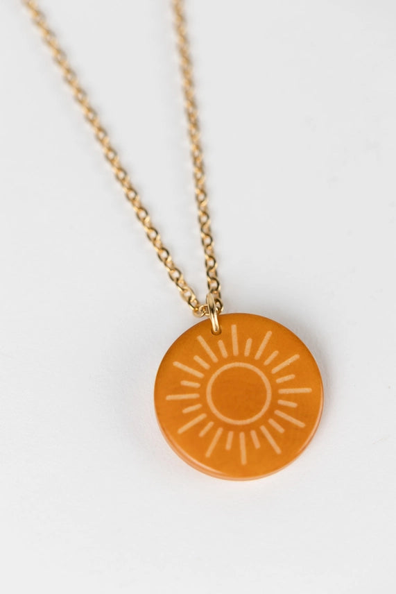 A Little Ray of Sunshine Necklace