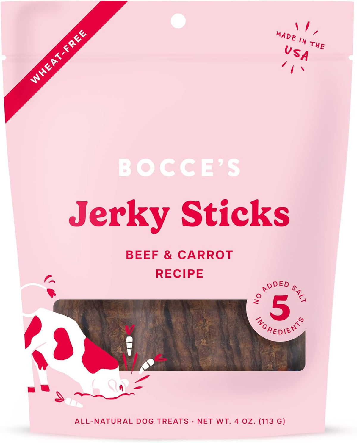 Bocce&#39;s Jerky Sticks for Dogs