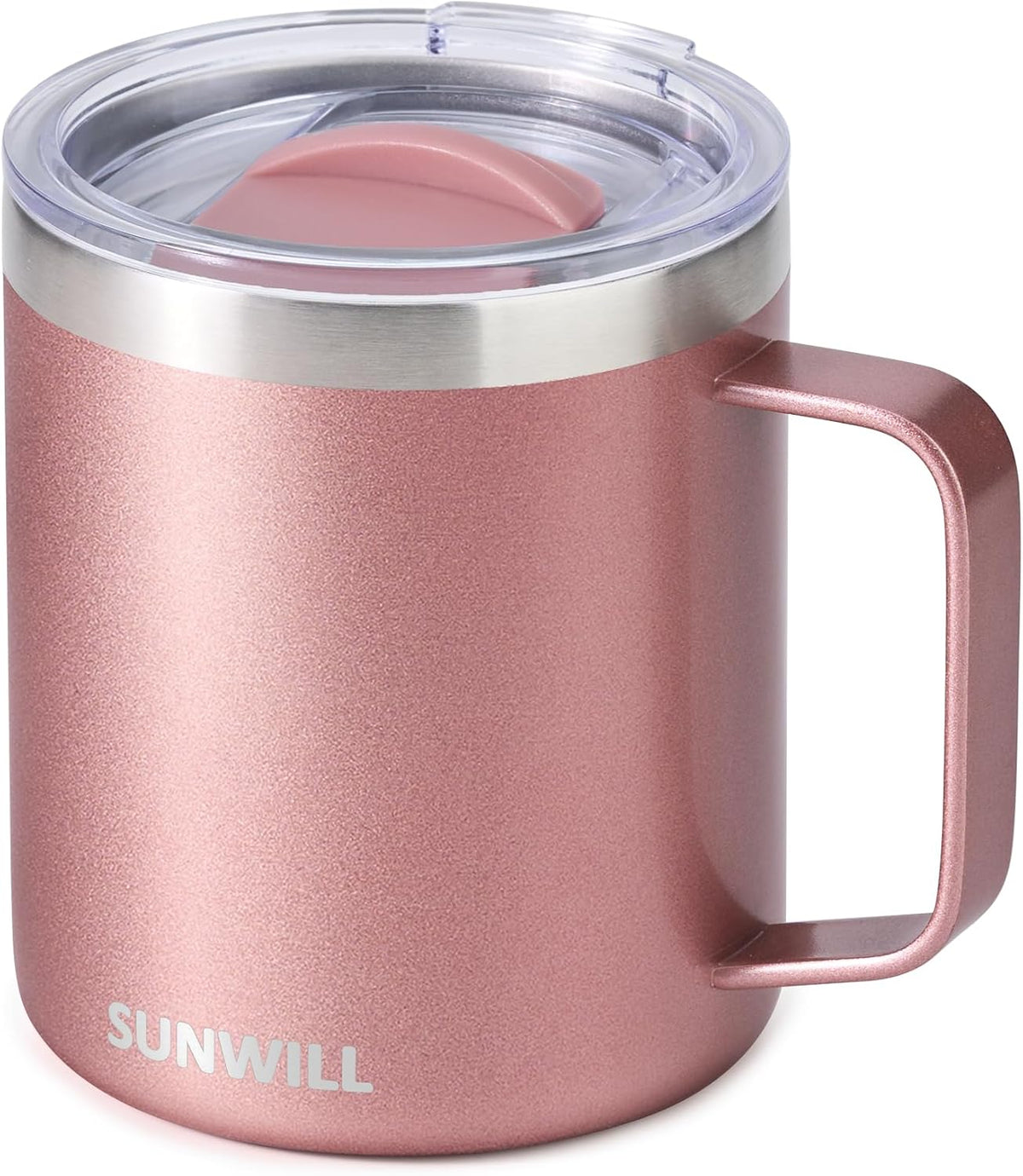 14 oz Insulated Travel Coffee Mug – Rose Gold