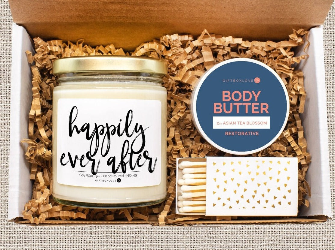 Happily Ever After Candle Gift Box