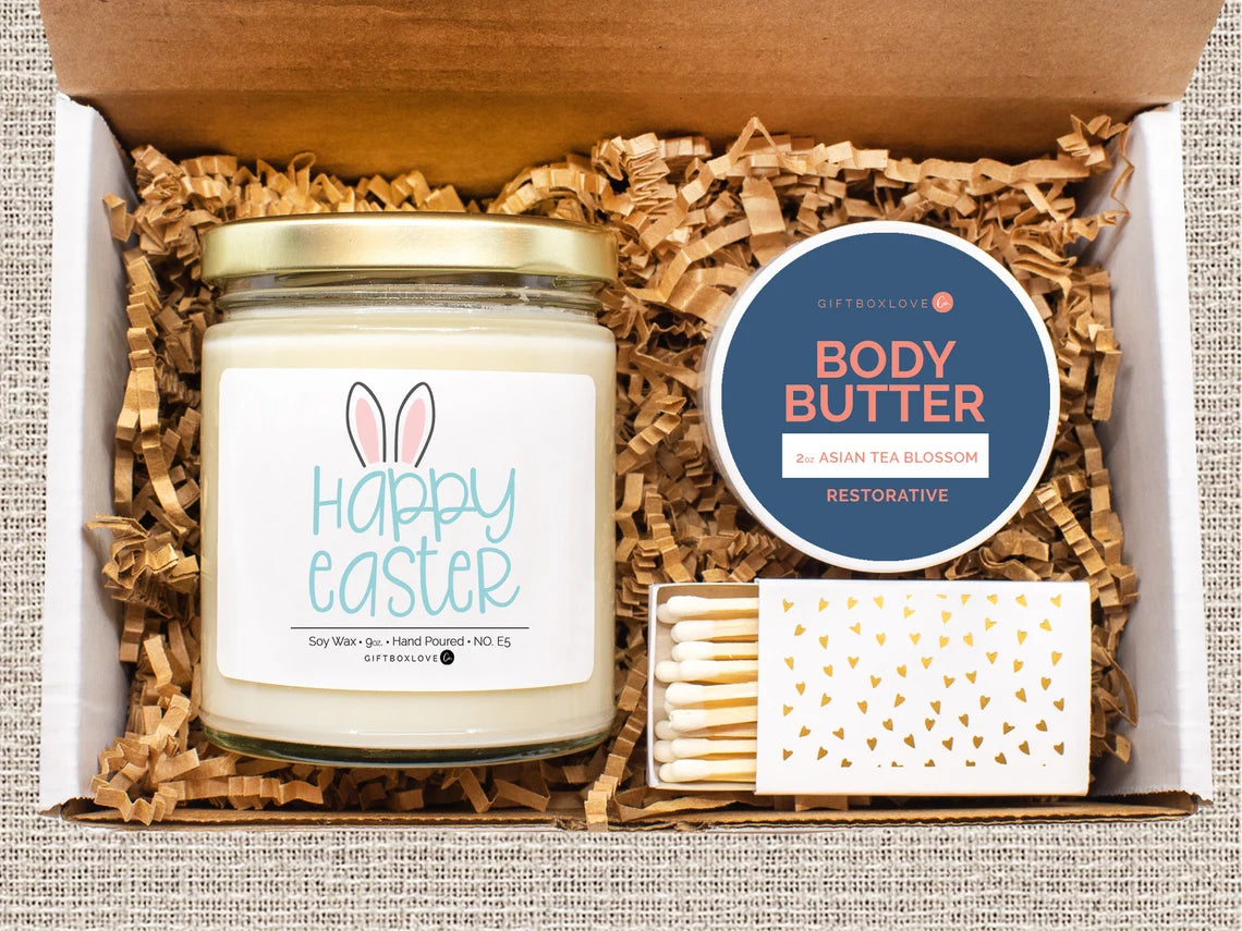 Happy Easter Candle Gift Box