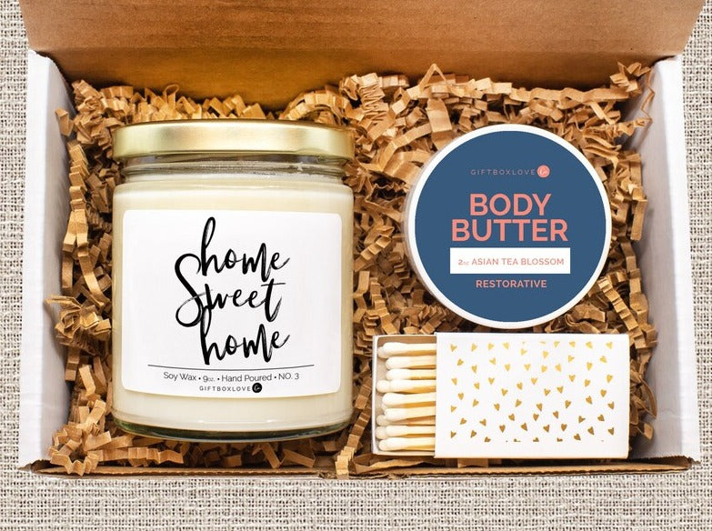 Home Sweet Home Candle Gift Box