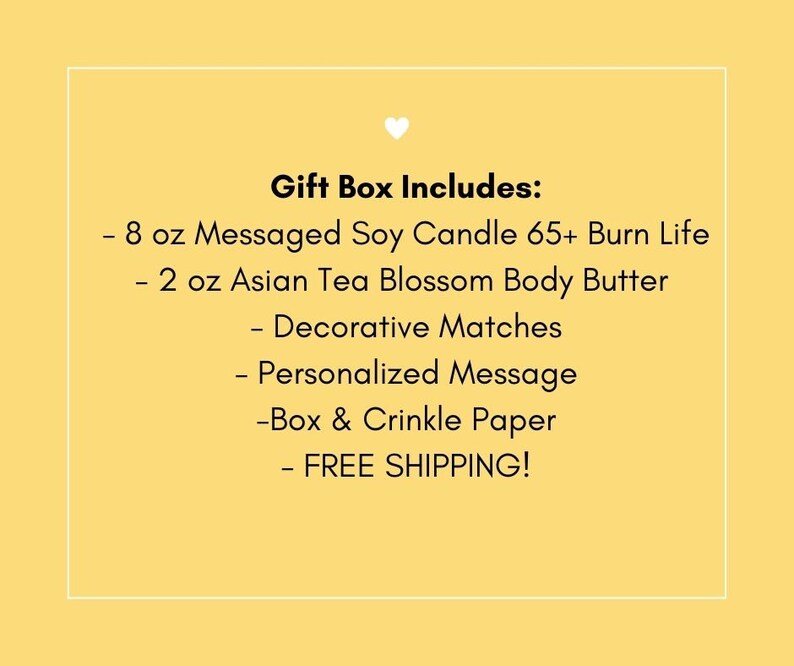 Candle Gift Box - Valentine Hearts