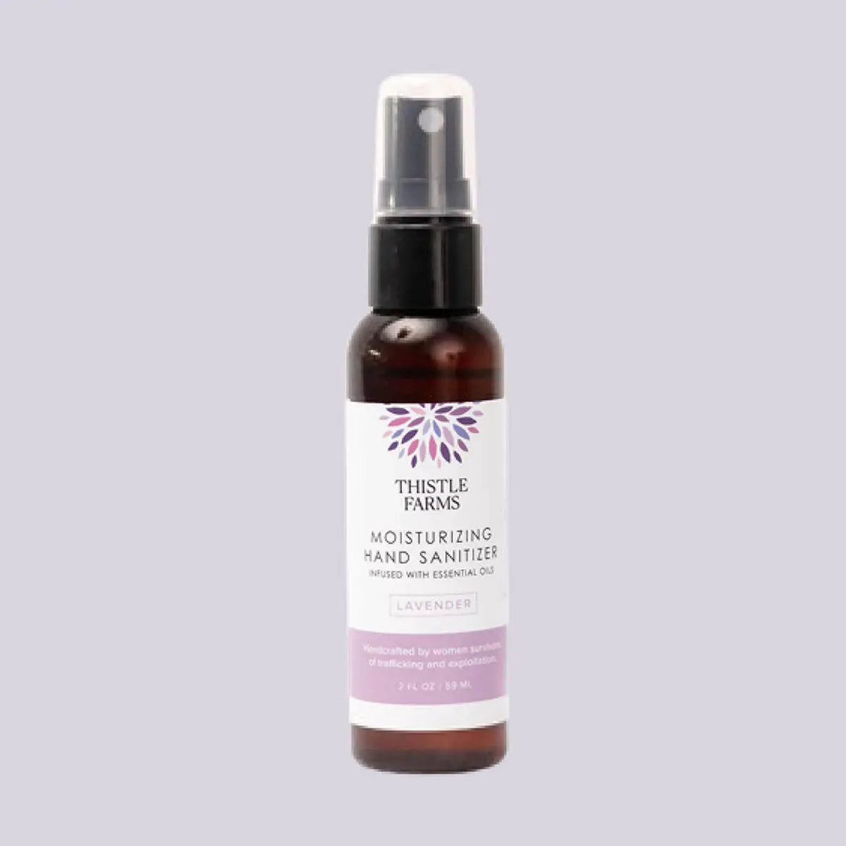 lavender moisturizing hand sanitizer spray bottle
