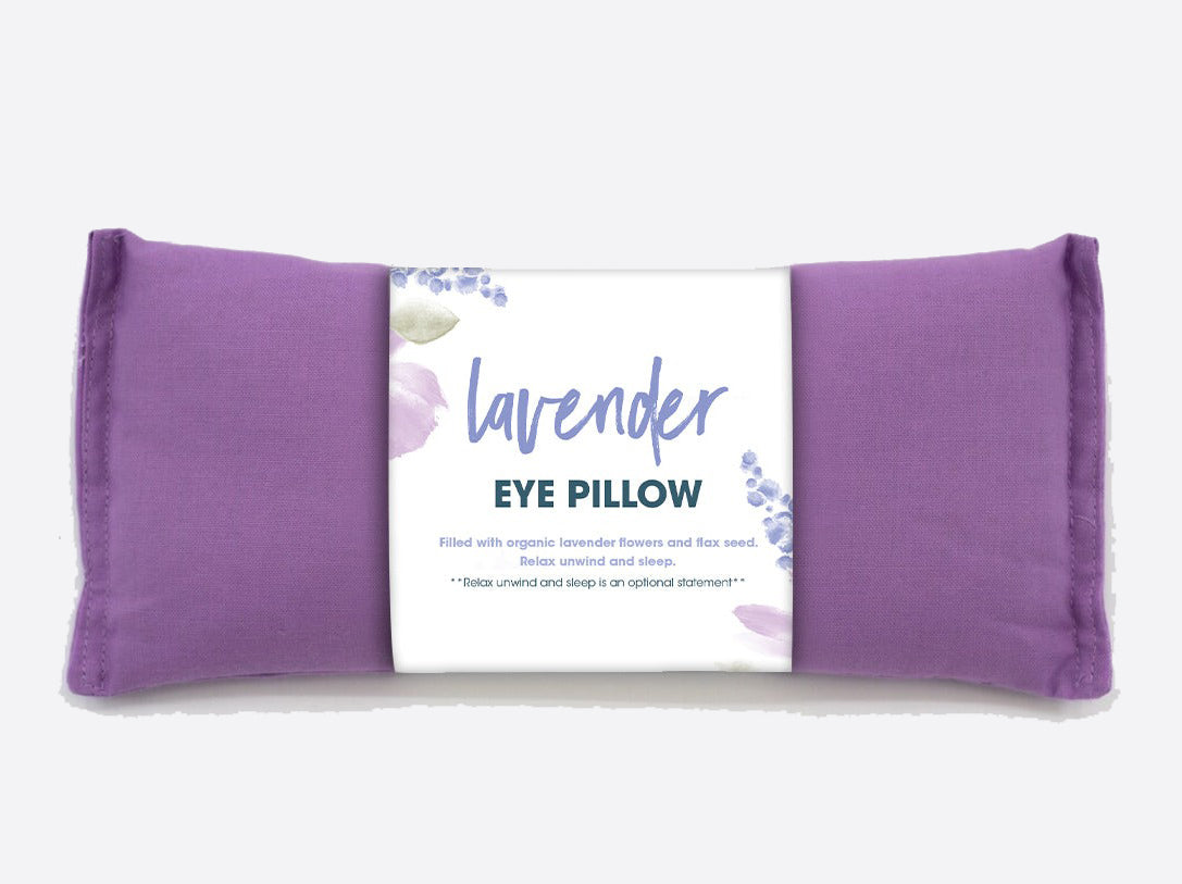 Lavender-Scented Weighted Eye Pillow