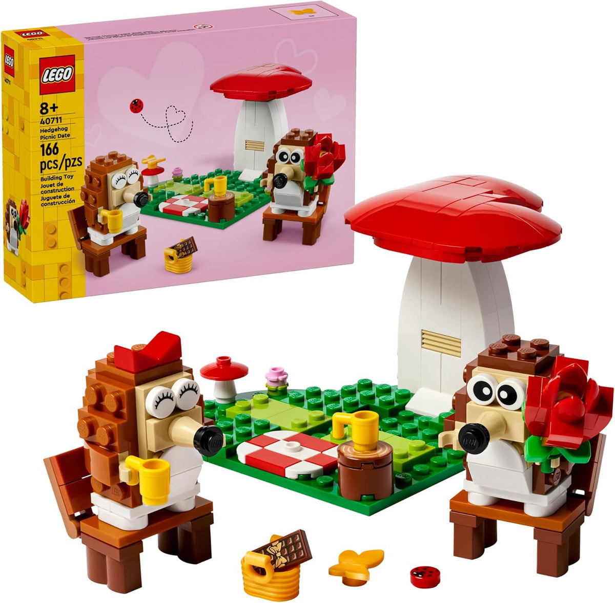 Hedgehog Date Lego