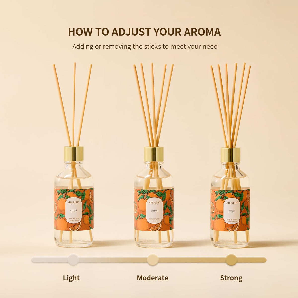 Clean Linen Reed Diffuser Oil Set