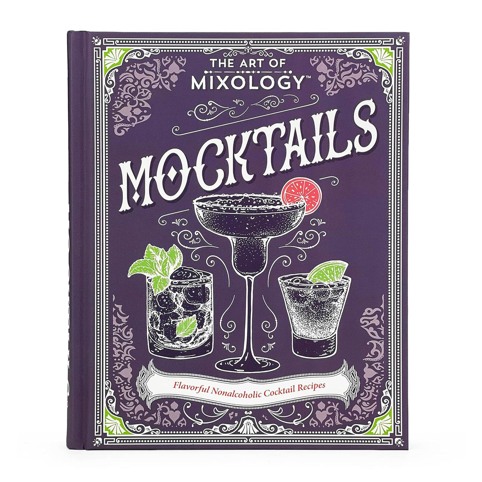 Mocktail recipe book hardcover – The Art of Mixology with nonalcoholic drink ideas