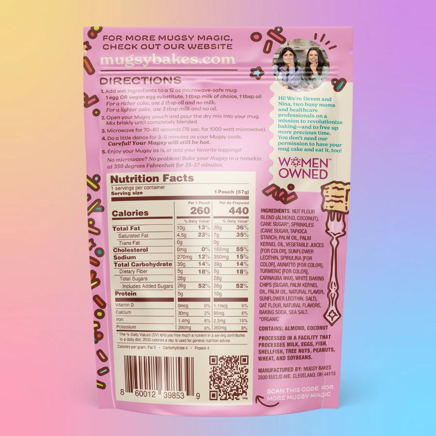 Birthday Cake Mug Cake Mix