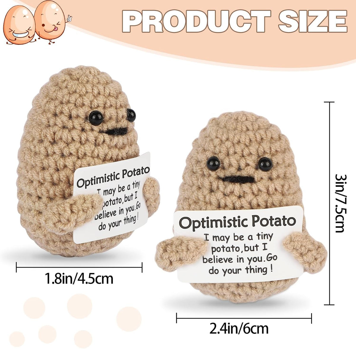 Mini Optimistic Funny Potato
