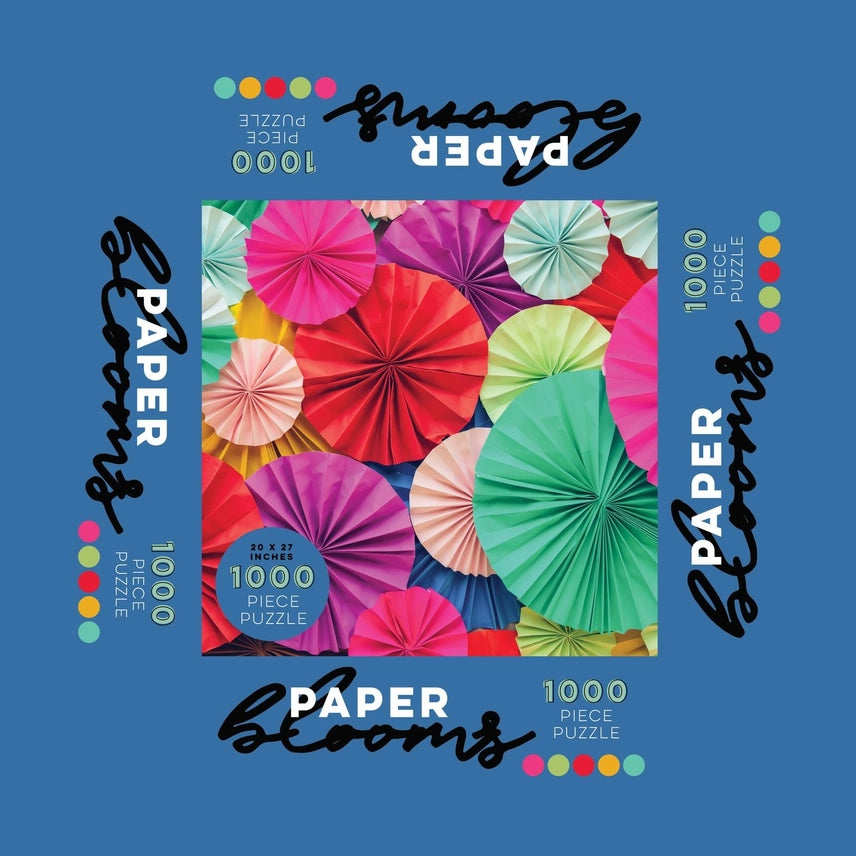 1000-Piece Paper Blooms Jigsaw Puzzle