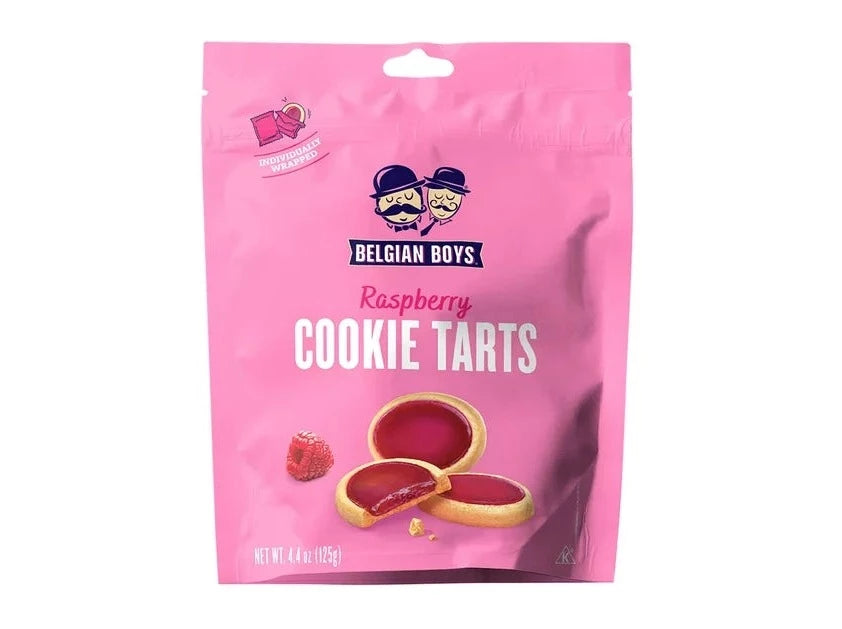 Raspberry Cookie Tarts