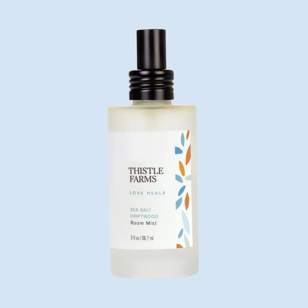 Sea Salt Driftwood room mist spray bottle for home fragrance