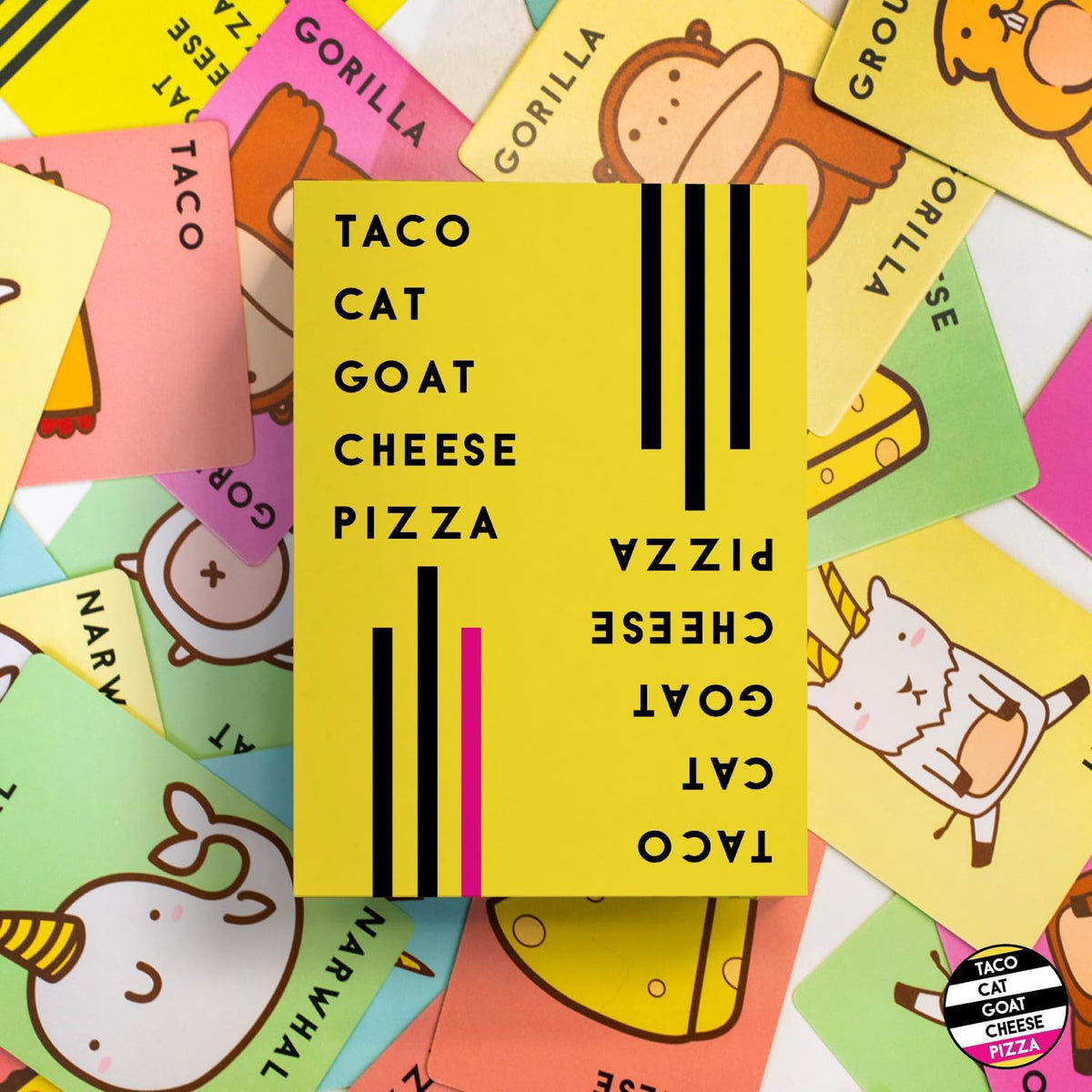 Taco Cat Goat Cheese Pizza Card Game – Family Fun