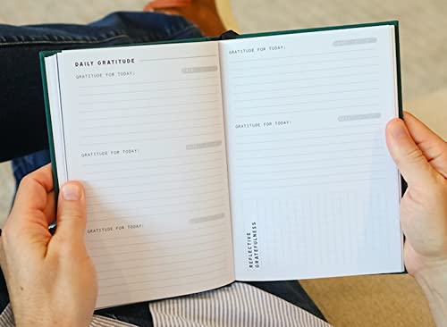 Gratitude Journal for Men – 5 Minute Daily Mindfulness Hardcover