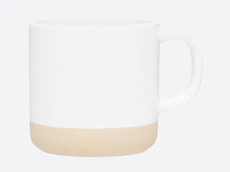Warm &amp; Cozy Speckled Ceramic Mug