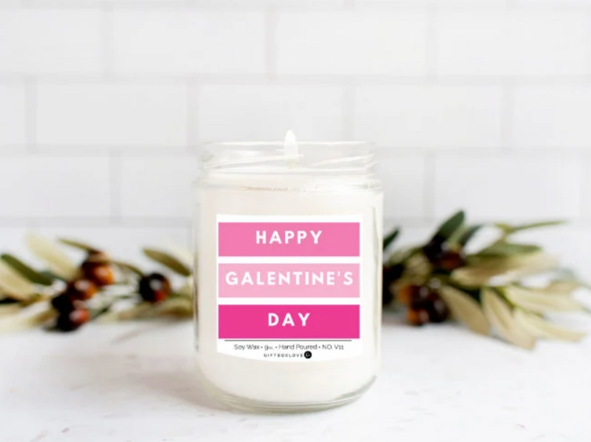 Galentine&#39;s Day Candle