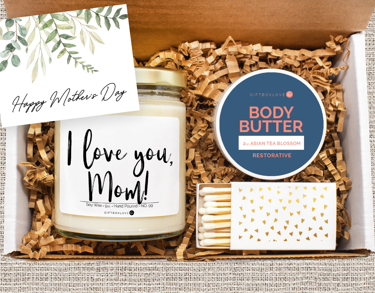 Mother&#39;s Day I Love You Mom Gift Box